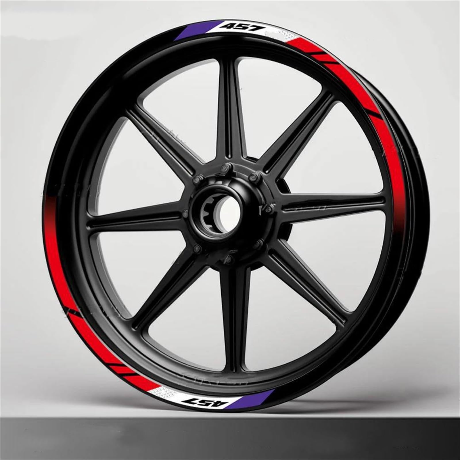 Motorcycle Wheel Sticker Decal for Aprilia RS457 RS 457 Motorcycle Wheel Sticker Rim Decal Hub Stripe Tape Accessories(A1)