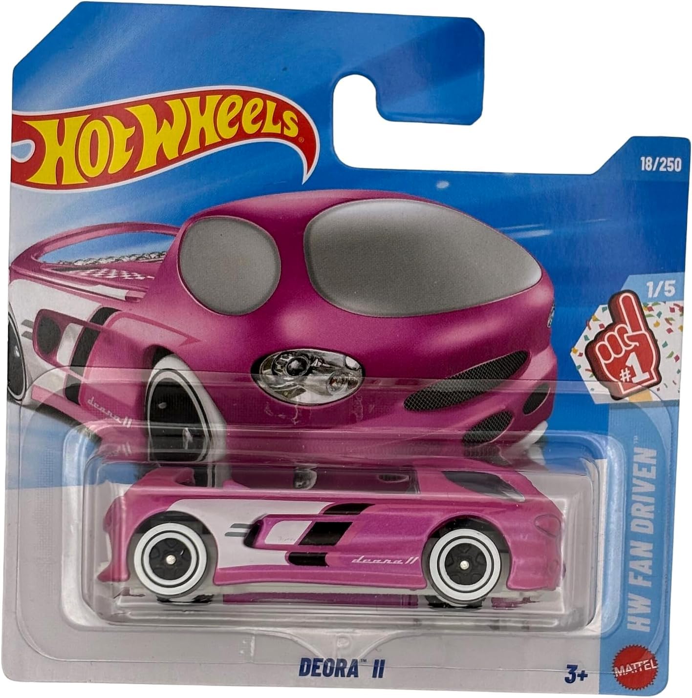 Hot Wheels - Deora II - HW Fan Driven 1/5 - Short Card - JJK70