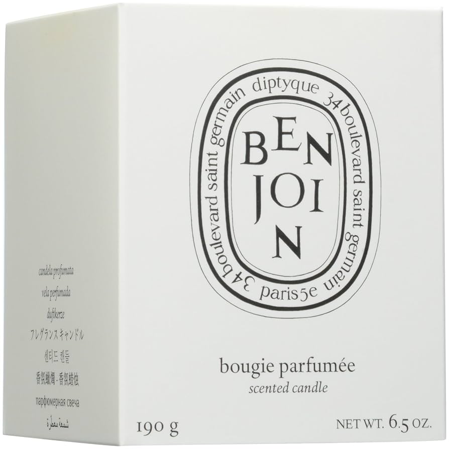 Diptyque BENJOIN 香り付きキャンドル 190g クラシック キャンドル ベンジョワン 190g | Diptyque Paris