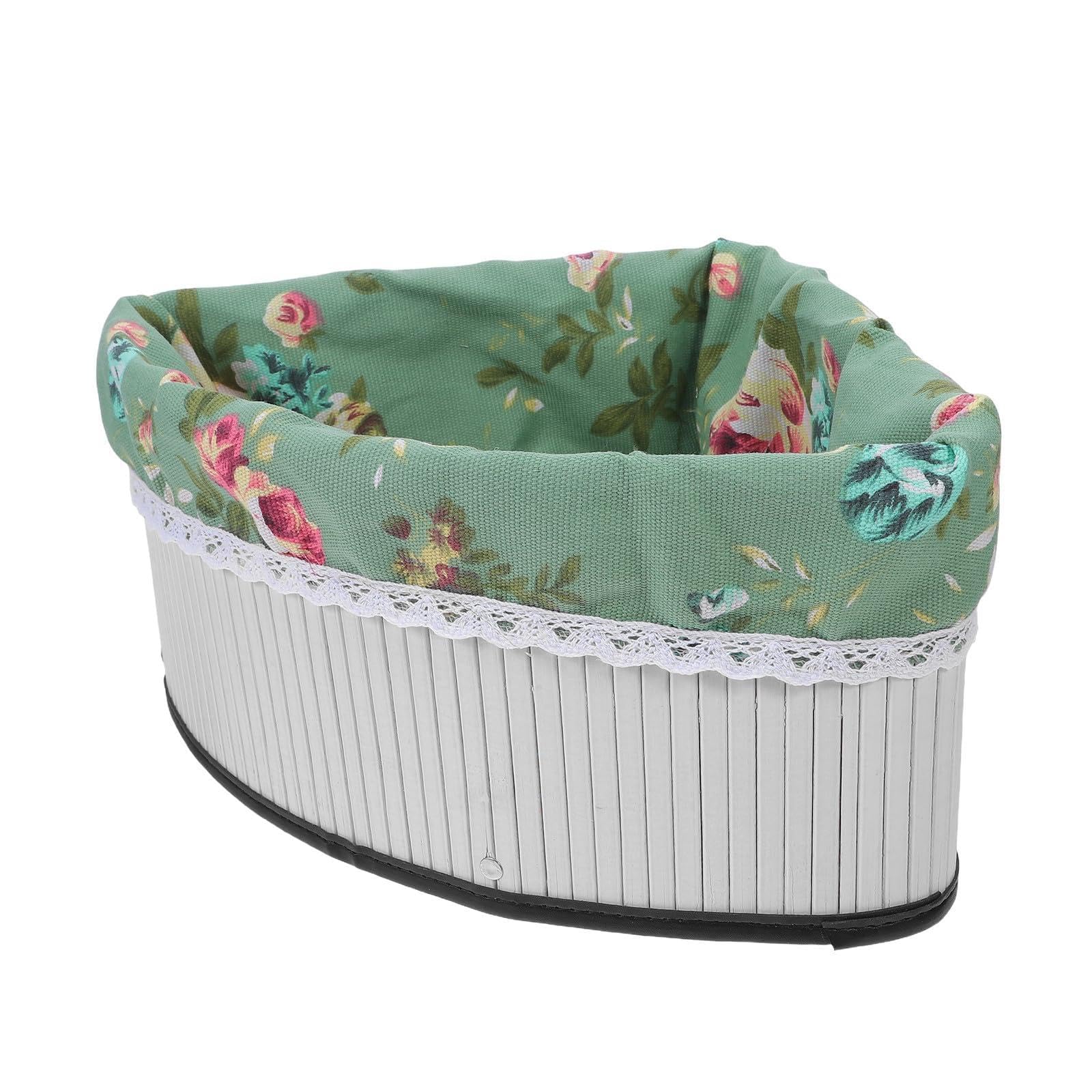 Cesta de almacenamiento para esquina KICHOUSE decorativa para el dormitorio o la cocina