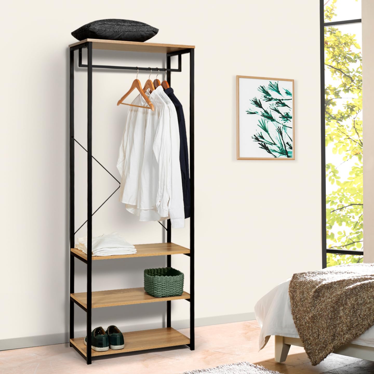 IDMarket - Dressing L. 60 cm DETROIT design industriel