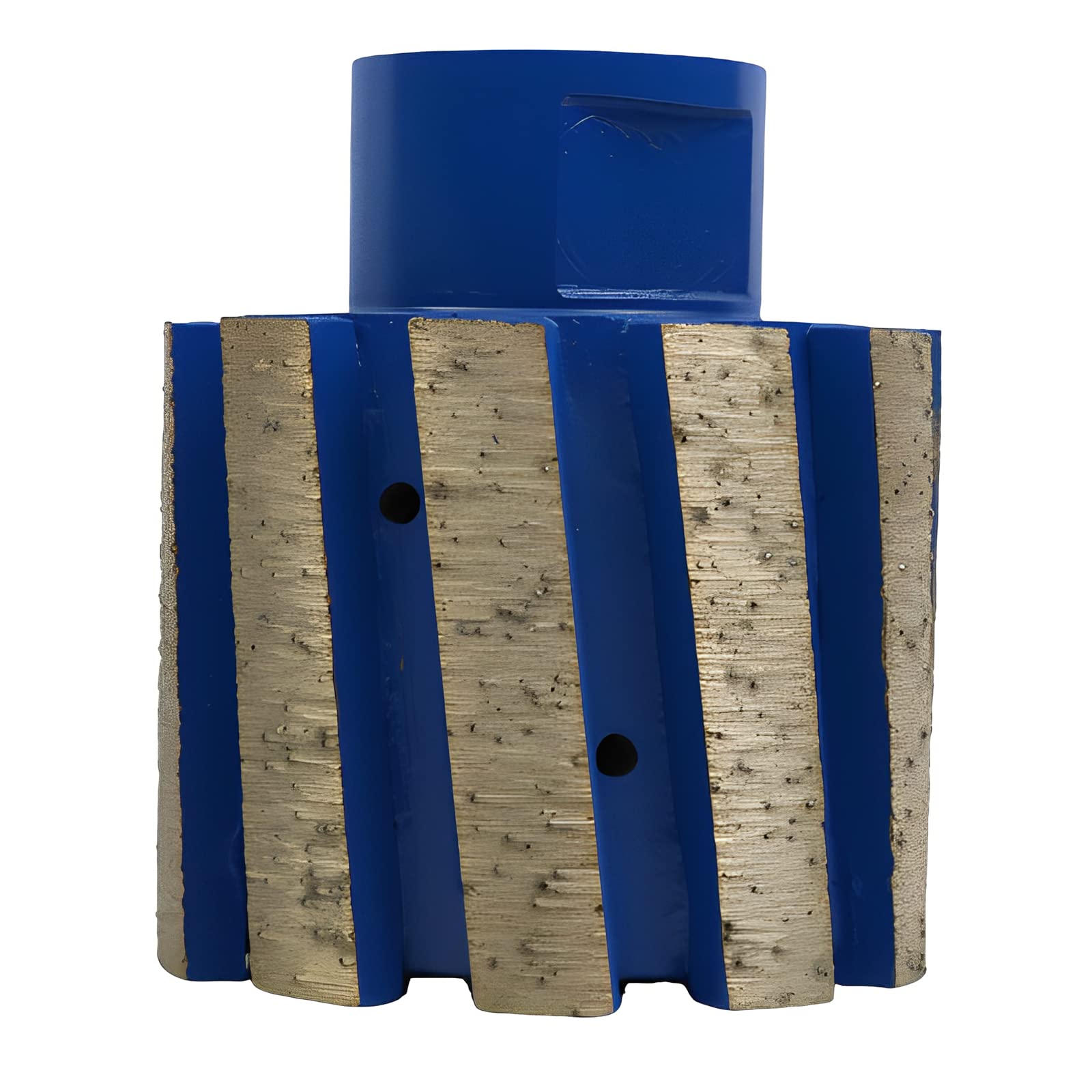 2 Inch Segmented Zero Tolerance Diamond Grinding Drum for Granite,Quartz,Marble,Concrete and Stone