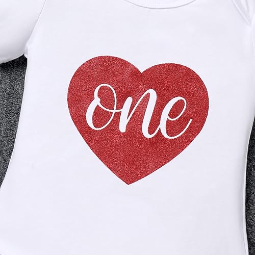 Miniatura 5 de IBTOM CASTLE My First - Traje de Pascua para el día de San Valentín para bebé, niña, mameluco de tul con diadema y calentadores de piernas