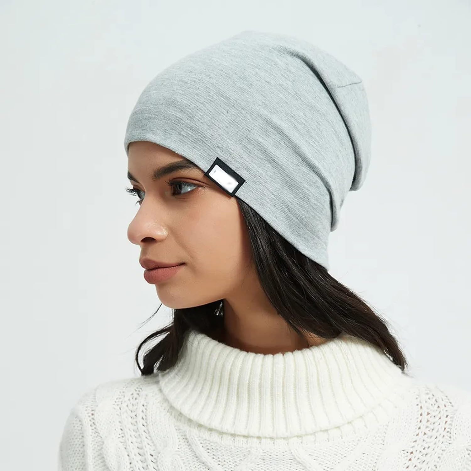 Gorra Antiradiación Gorro Faraday con Protección contra Campos Electromagnéticos Y Radiación 5G, Blindaje RFID De Ondas Electromagnéticas De Fibra Plateada para Mujer Y Hombre