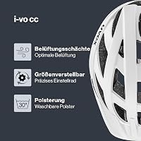Uvex I-VO CC kerékpáros sisak - fehér matt - 56-60 cm 2