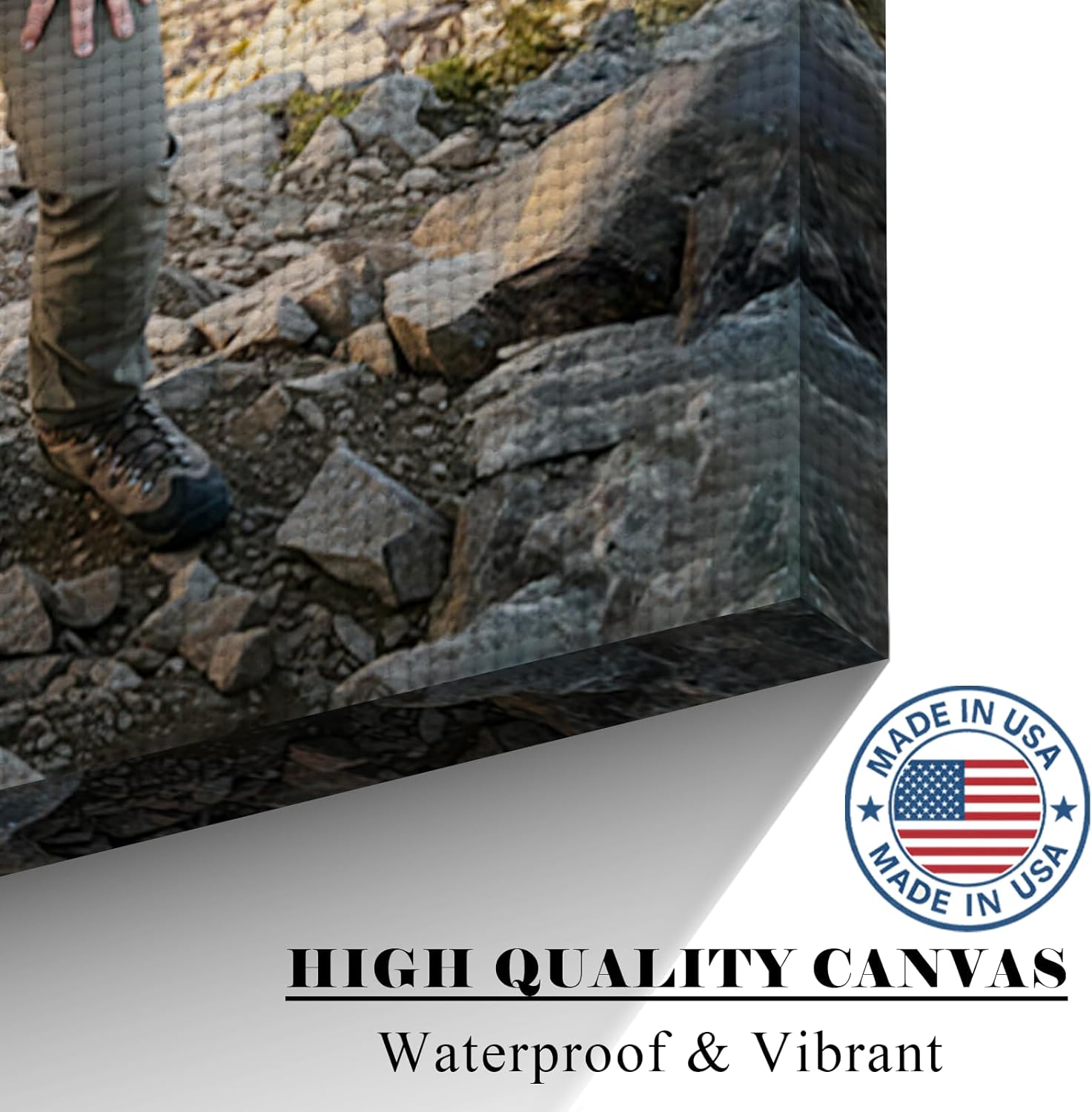 Liferyx Custom Canvas Prints With Your Photos – Personalized Wall Art, Custom Framed Canvas for Graduation, Wedding, Baby, Pet, Family, Travel, Home Décor 28''x40''