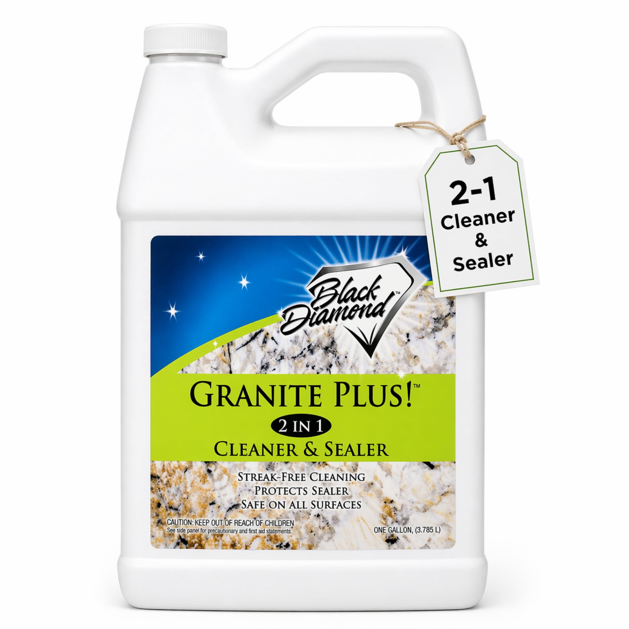 Granite Plus 2-in-1 Cleaner &amp; Sealer for Granite &amp; Quartz Counter, 1 Gallon