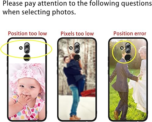 Miniatura 7 de Styletify Funda de fotos personalizada para Huawei P40 Pro Plus, funda de silicona a prueba de golpes, funda de teléfono personalizada de caramelo