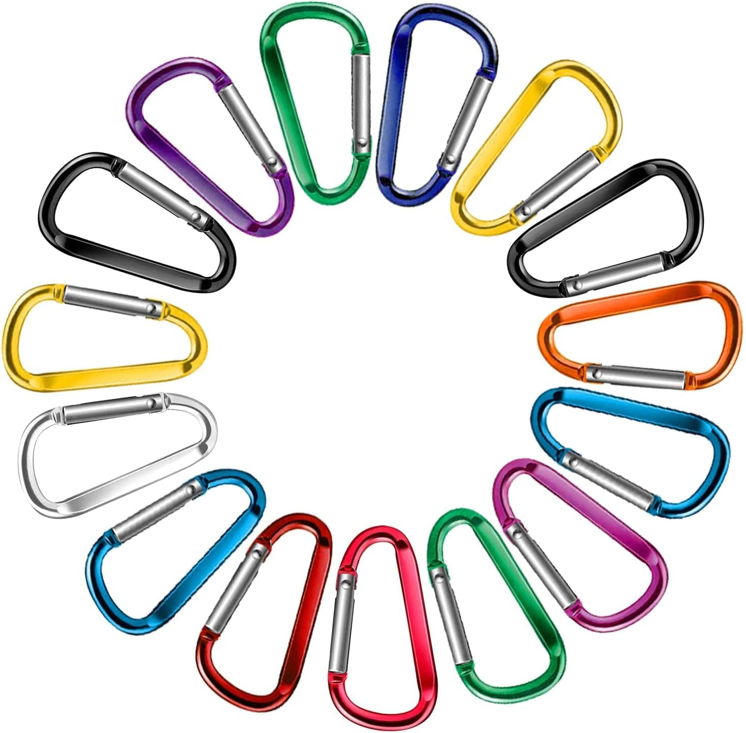 Maglietta Arrampicata Boulder - Design Con Moschettone E Montagne - Foto 6