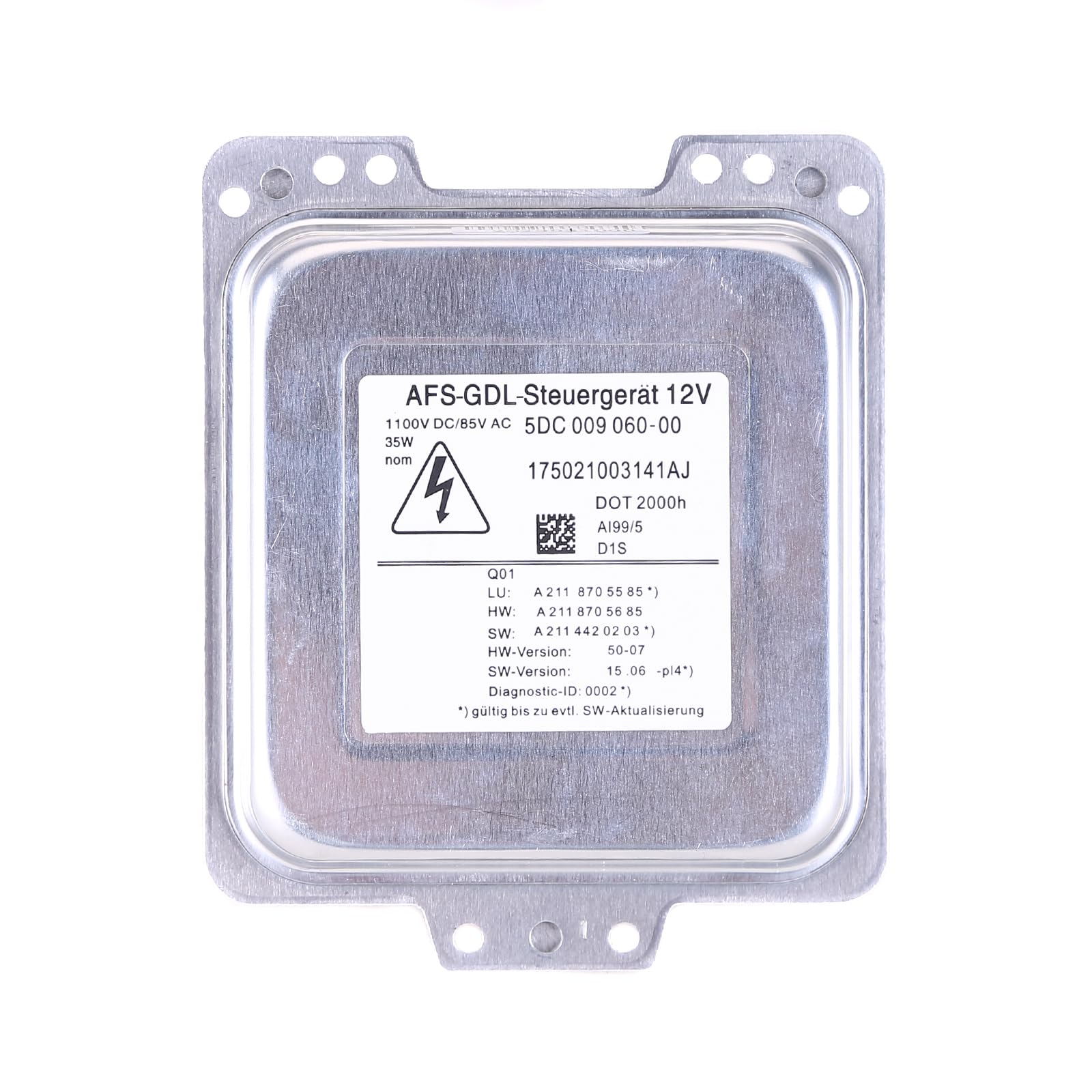Unidad de control de faro de xenón 5DC 009 060-00 para Mercedes Clase E W211 S211 W164 X164 2006-2009 2128205526 2129007804 5DC00906000