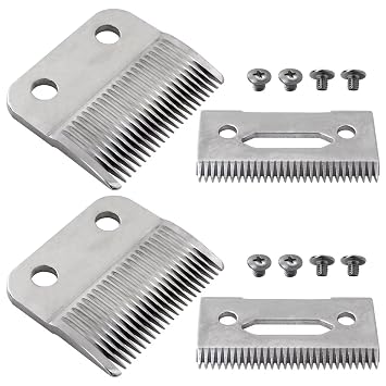 New 2 Hole Clipper Blade Replacement for Wahl Clipper Blades, Compatible for Wahl Precision HomeCut/ HomeHaircutting79722/ HomePro/ HomeBarber79524-3001/ MC2/ Taper2000