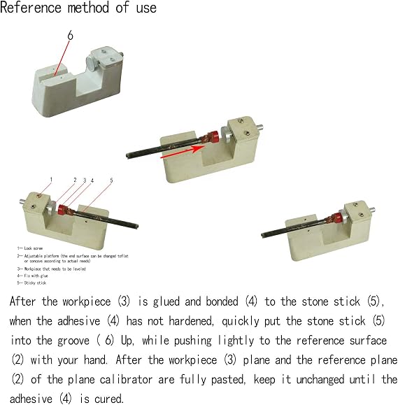 Gem processing aligner locator, top leveler, level seat, jewelry processing tool butt leveler, fast aligning plane positioning tool