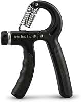 Hand Grip Exercitador de Mãos Ajustável de 5 a 60 kg com Regulagem Progressiva, Fortalecedor de Mãos, Punhos e Antebraços para Treino, Academia, Reabilitação, Fisioterapia, Crossfit, Alivio de Estresse Premium