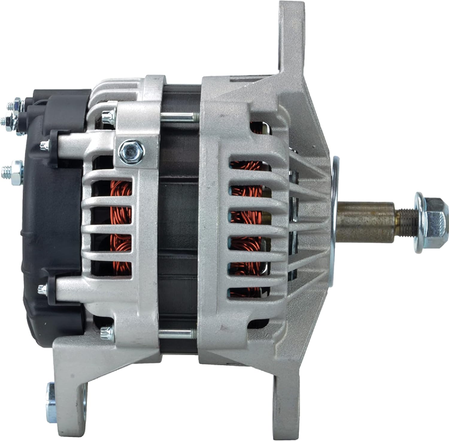 Alternator Compatible with/Replacement for 110 Amp, 24V, CW Rotation, IF Fan Type, IR Regulator DELCO 24V 8717 240-6512 8600467 28SI