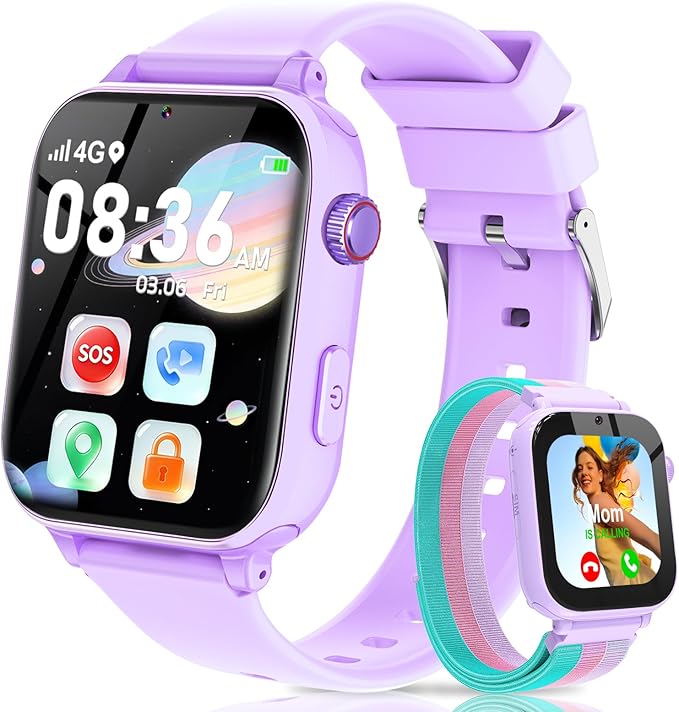 4G Kids Smartwatch with GPS and SOS