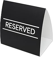 Vista 1 de Carteles de mesa reservados, paquete de 20 Tarjetas de mesa para bodas, restaurantes, eventos