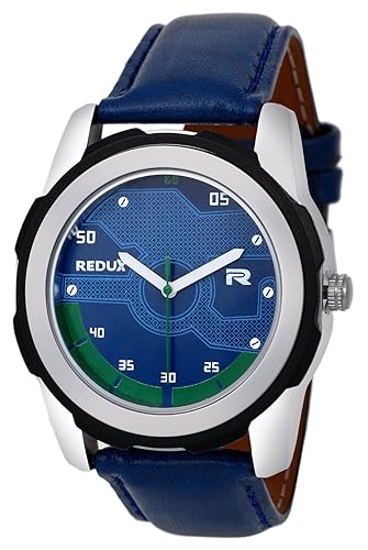 Redux Analogue Blue Round Dial Mens Watch-Rws0170S