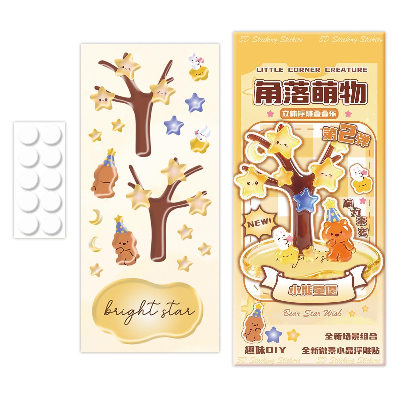Stackable Stickers 3D Stackable Cute Models