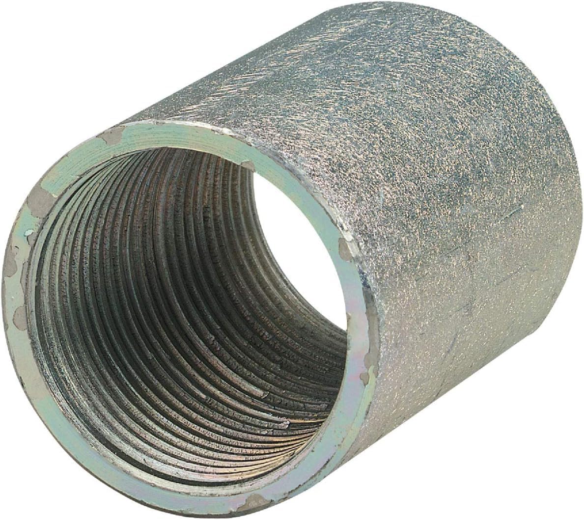 MORRIS 14389 OR EQUAL 1 INCH THREADED PLATETED CONDUIT COUPLING LOT OF ...