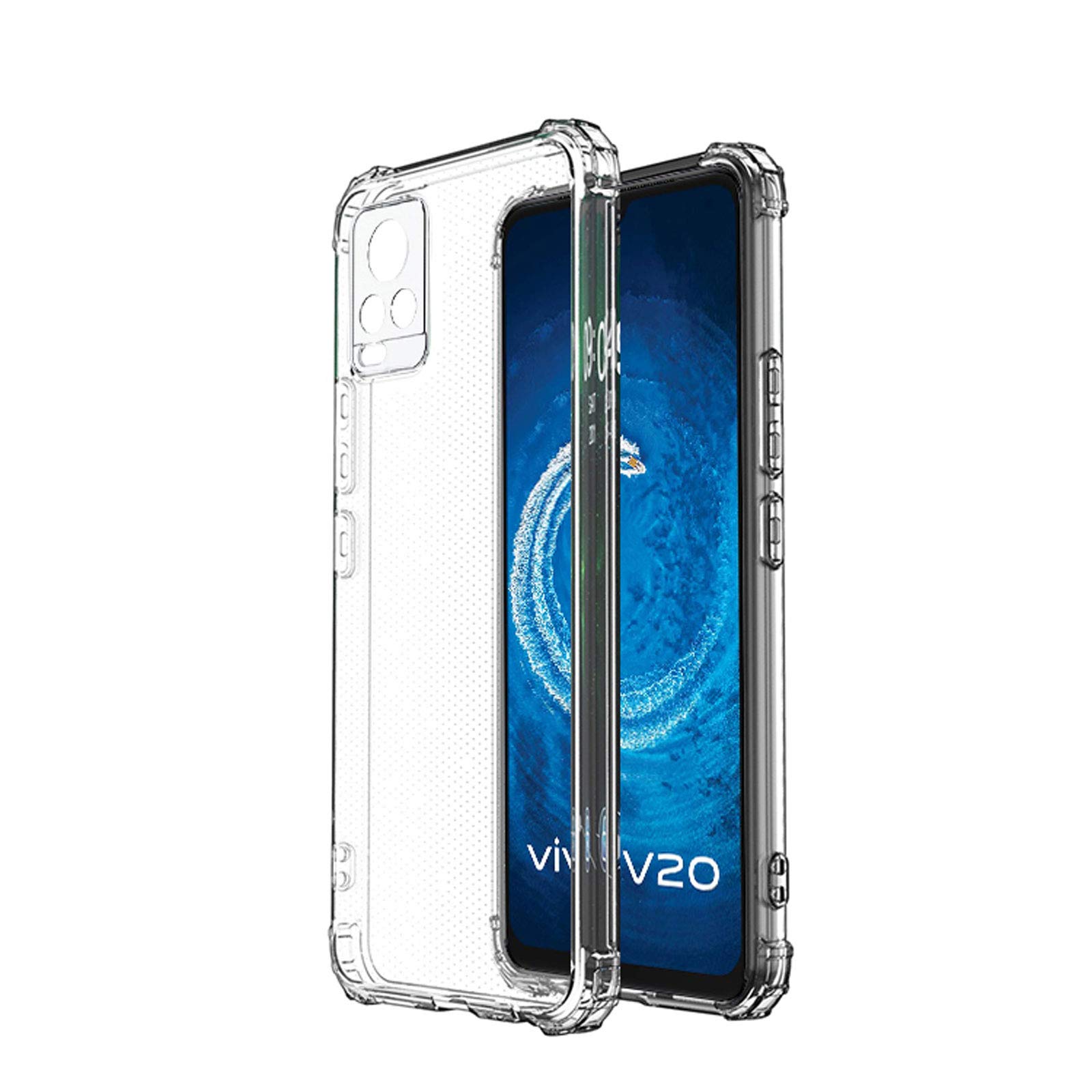 Amazon Brand - Solimo Back Cover for Vivo V20 Pro (Plastic | Transparent) (B08TXHF57Z) Amazon Price History, Amazon Price Tracker
