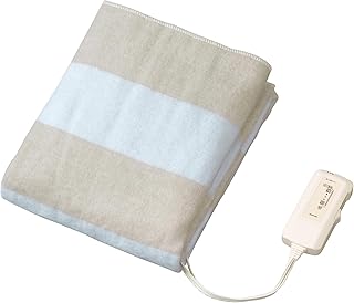 コイズミ 電気毛布 敷毛布 電磁波カット 丸洗い可 140×80cm KDS-50246D