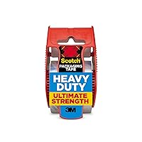 Vista 1 de Scotch Cinta de embalaje de alta resistencia, transparente, suministros de envío y embalaje, 1.88 pulgadas x 27.7 yardas, 1 rollo de cinta