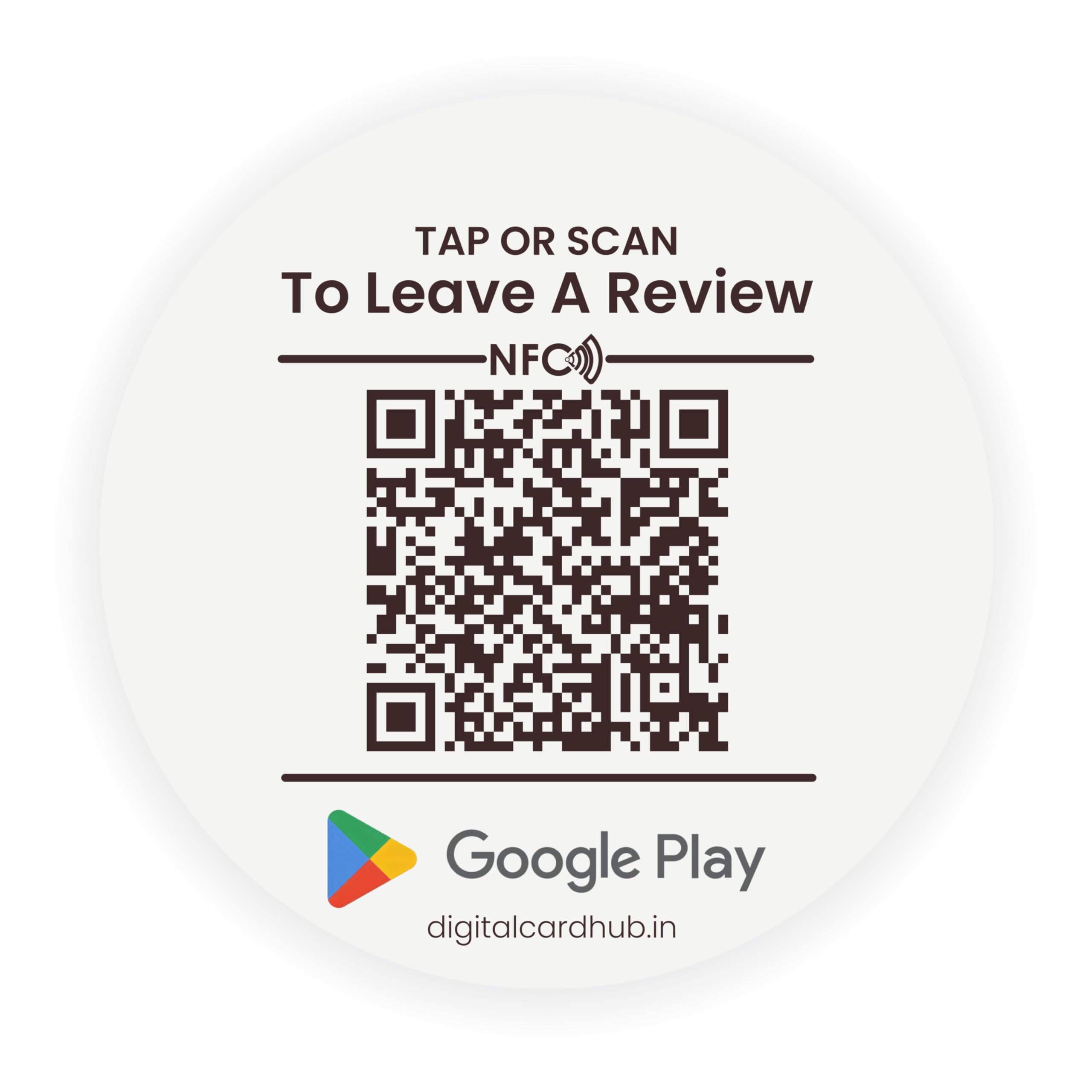 Google Play Store - DCH Insta Go NFC & QR Google Play Store Review tag