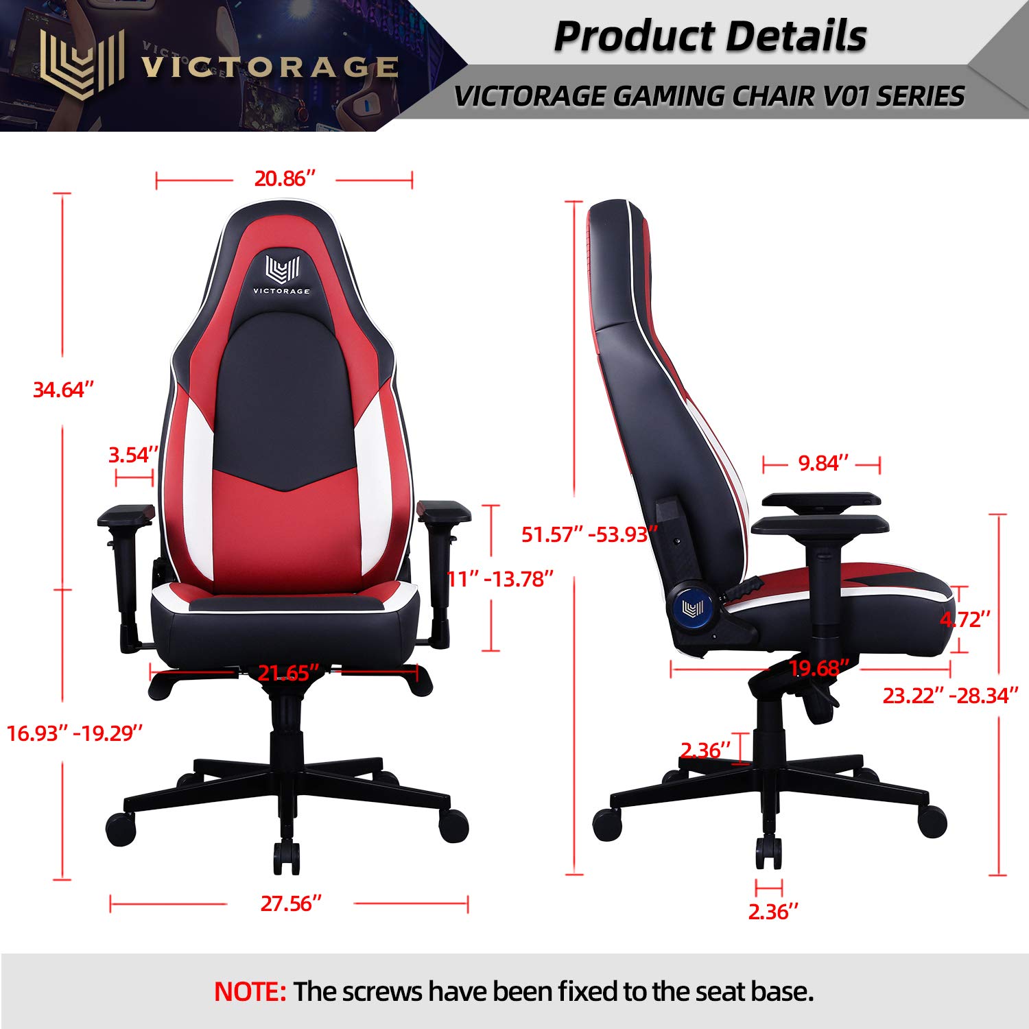 Amazon.co.jp: VICTORAGE ゲーミングチェア - Victor (マルチカラー