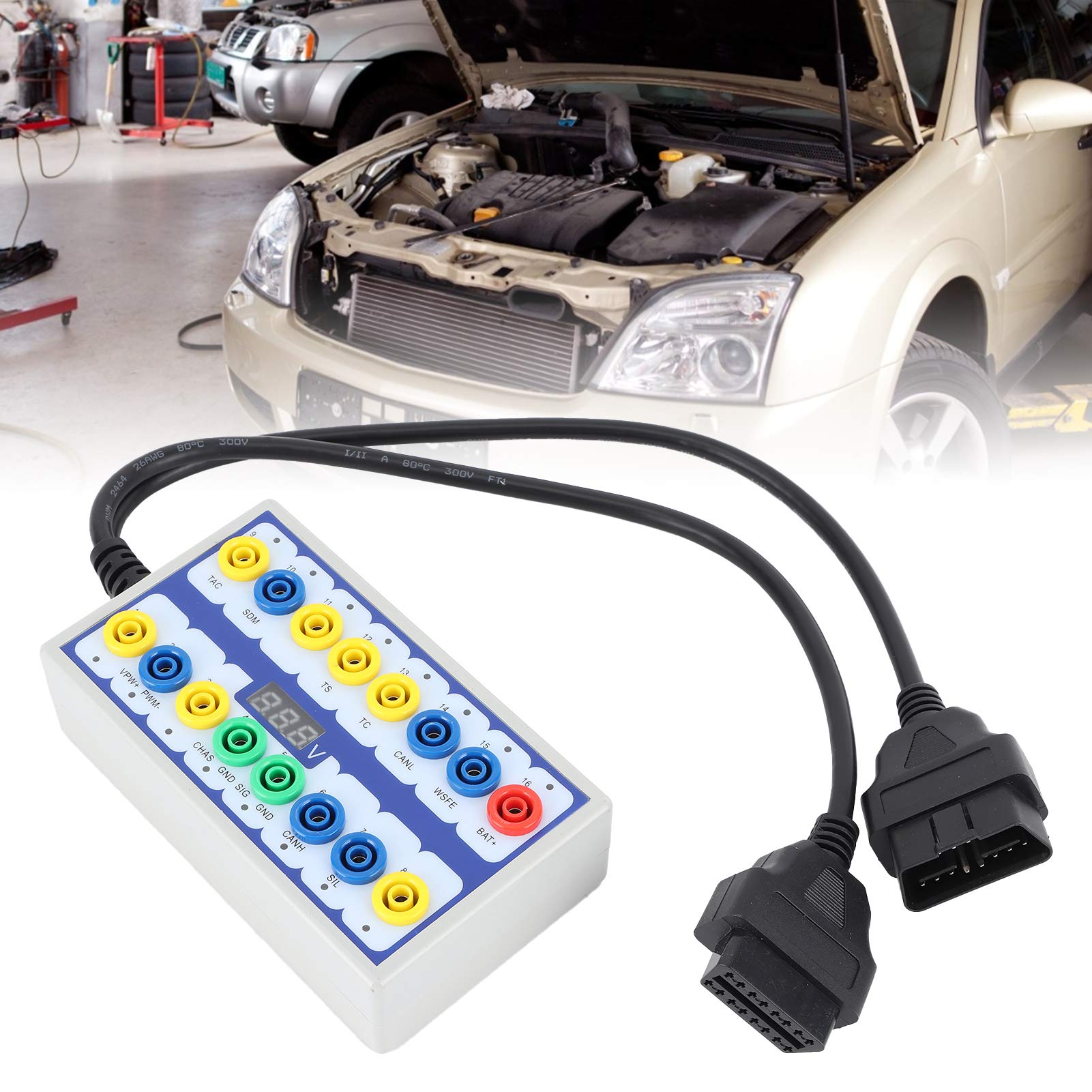 OBD2 Breakout Box Protocol Detector Verbeterde versie Automotive OBDII
