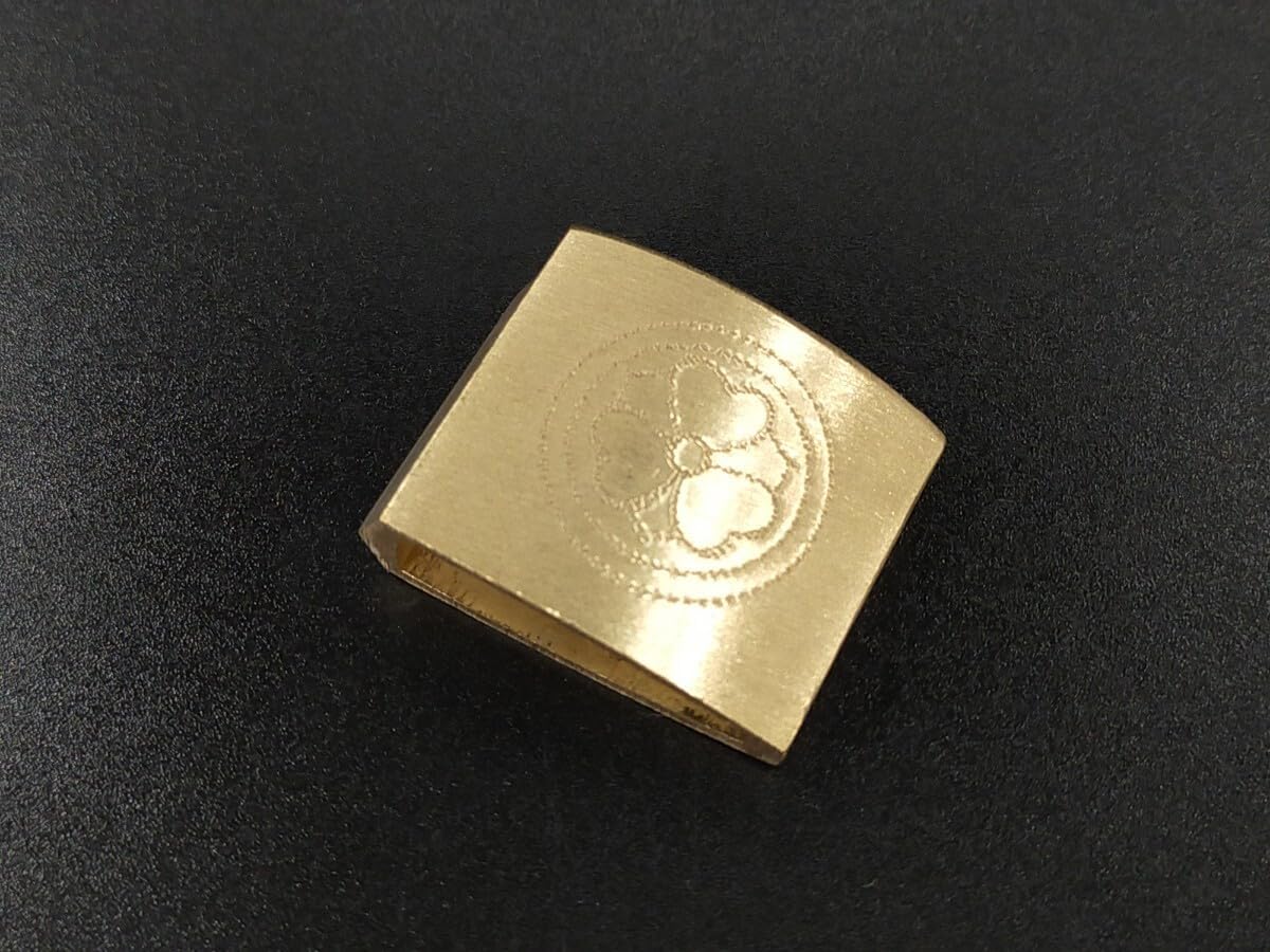 HC05 はばき 銅製 彫刻 金工 ハバキ 装具 剣美術 現代品