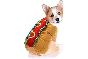 POPETPOP Dog Hot Dog Costume