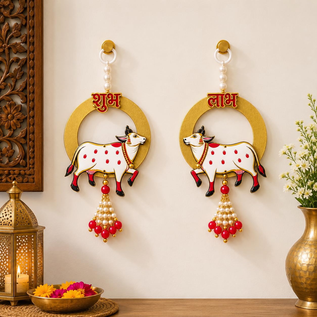 Multicolor Elephant Wind Chimes - Home Decor & Diwali Gift -11