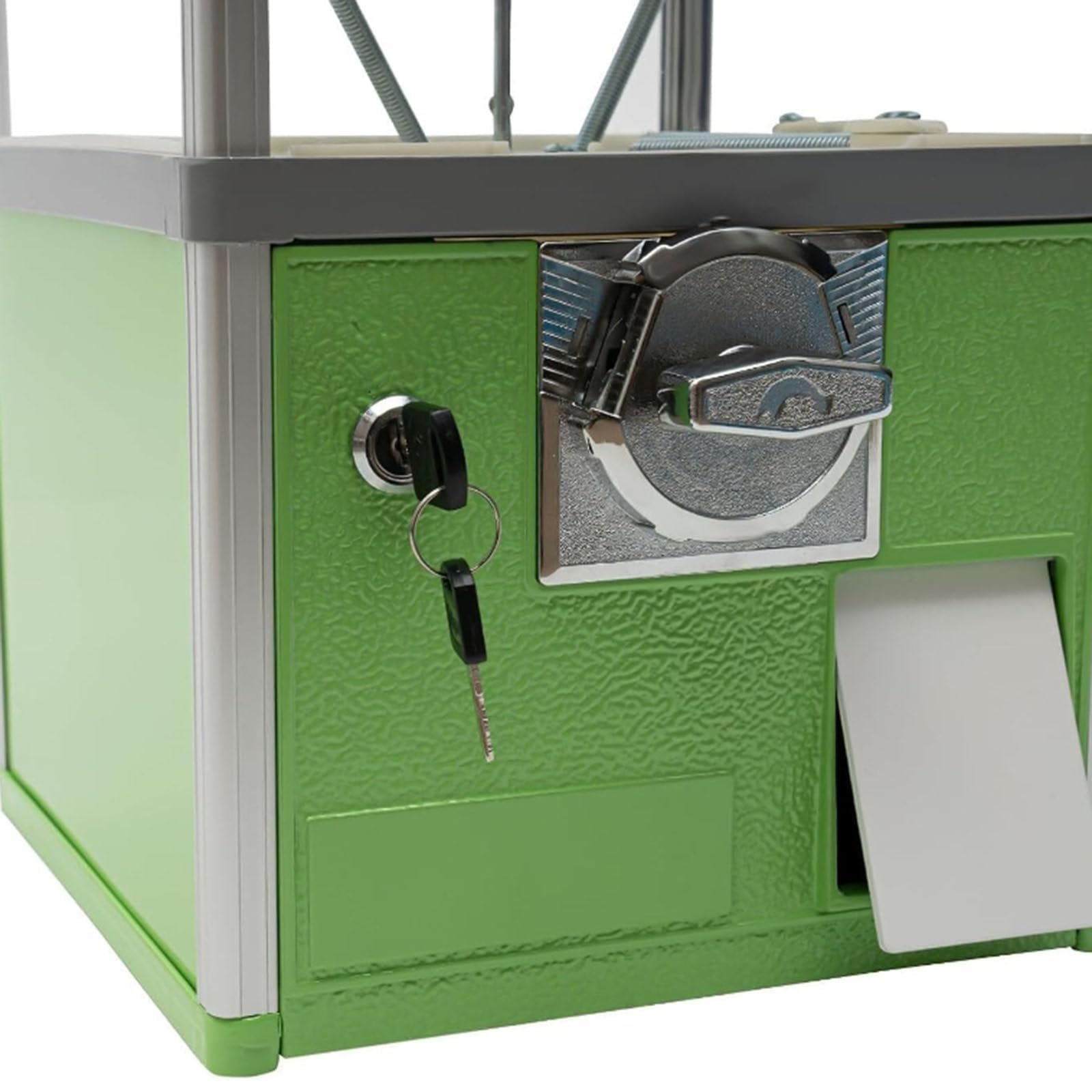 Kaugummi-Bonbonautomat, Verkaufsautomat, 3,2 Cm Große Kugeln Mit 2 Schlüsseln, Klassischer Kaugummi-Kapsel-Spielzeug-Bonbonautomat, For Heimspielwarenläden Und Einzelhandelsgeschäfte(Green)