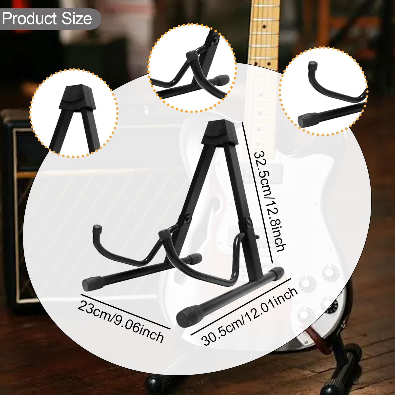 Gitarrenständer Faltbarer Musiker Geschenk Universal A Form Rahmen Ukulele Halter