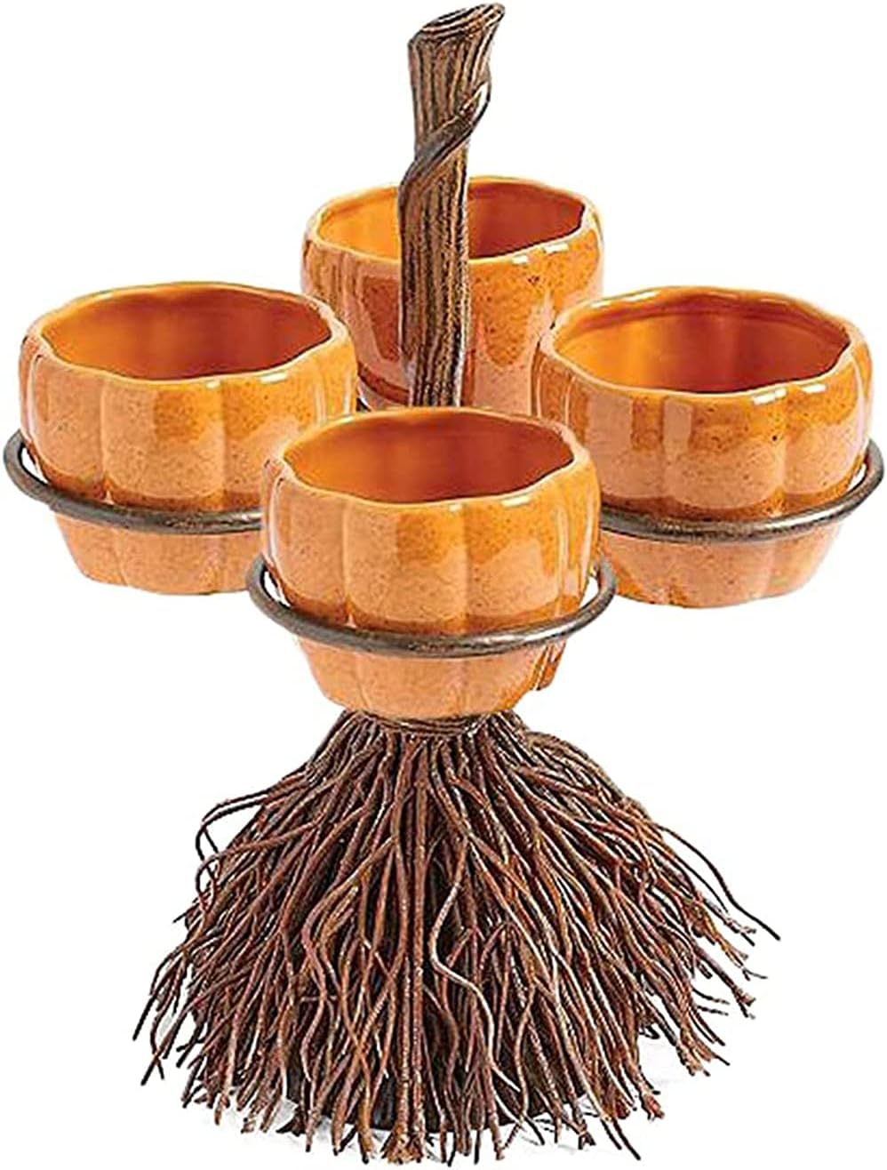 Halloween Snack Bowl Stand, Halloween Creative Snack Basket Decoration, Holiday Party Decoration Three Tier Food Basket, Halloween Decoration