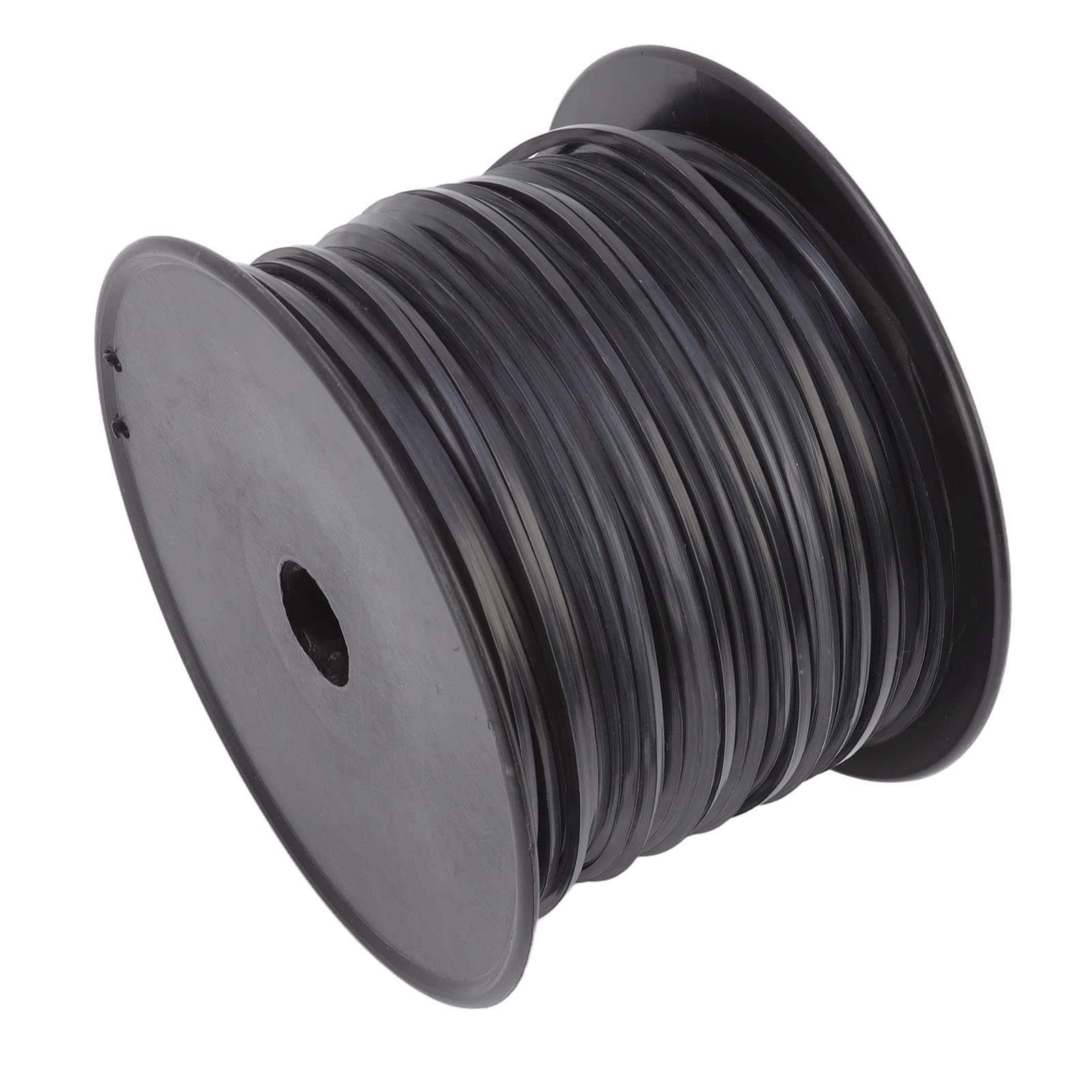 Filo per decespugliatore quadrato da 3,3 mm/0,13 pollici Sostituzione del filo per decespugliatore nero in nylon ad alta efficienza per (100m / 328.1ft)