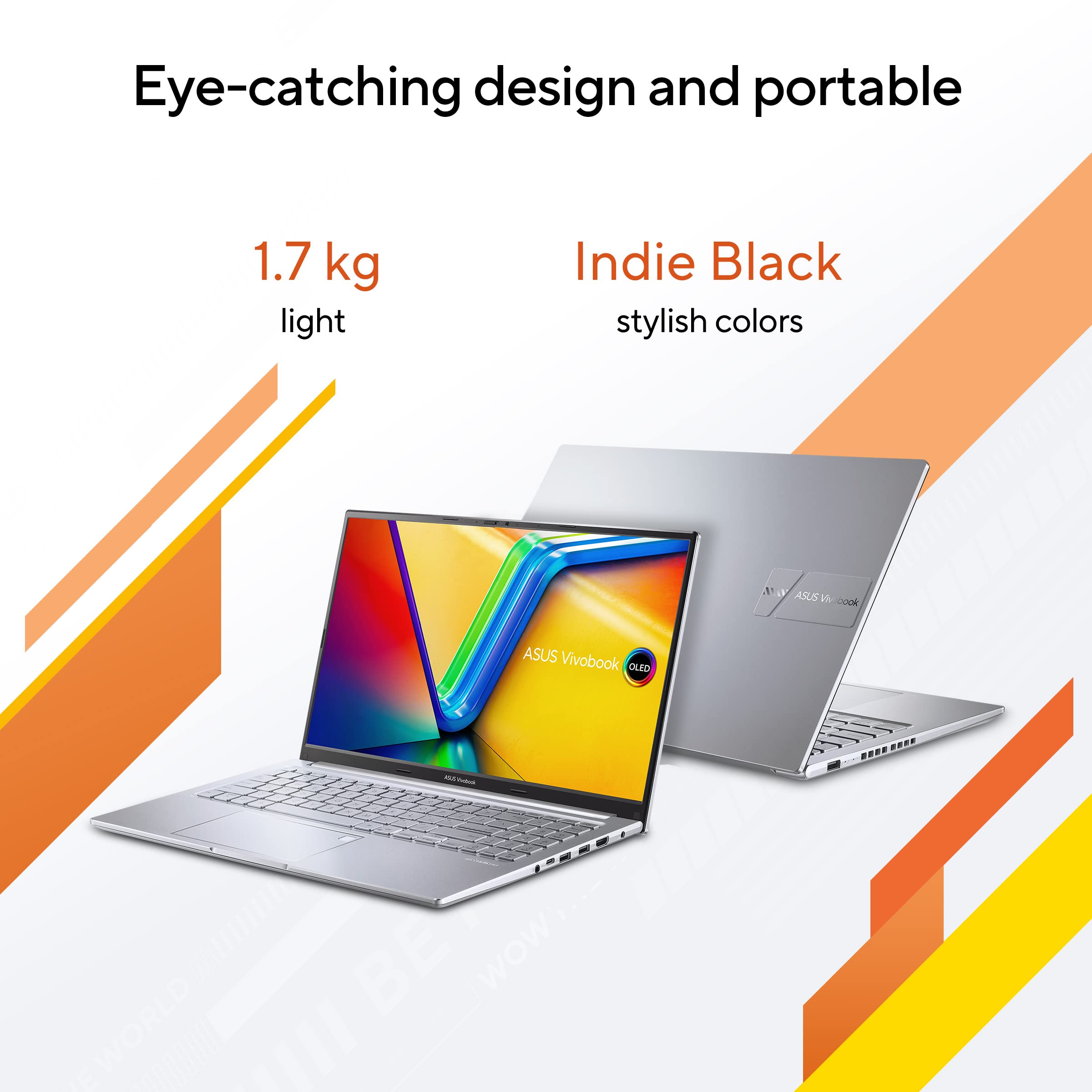 ASUS Vivobook 15 OLED (2023), AMD Ryzen 5 7530U, Thin and Light