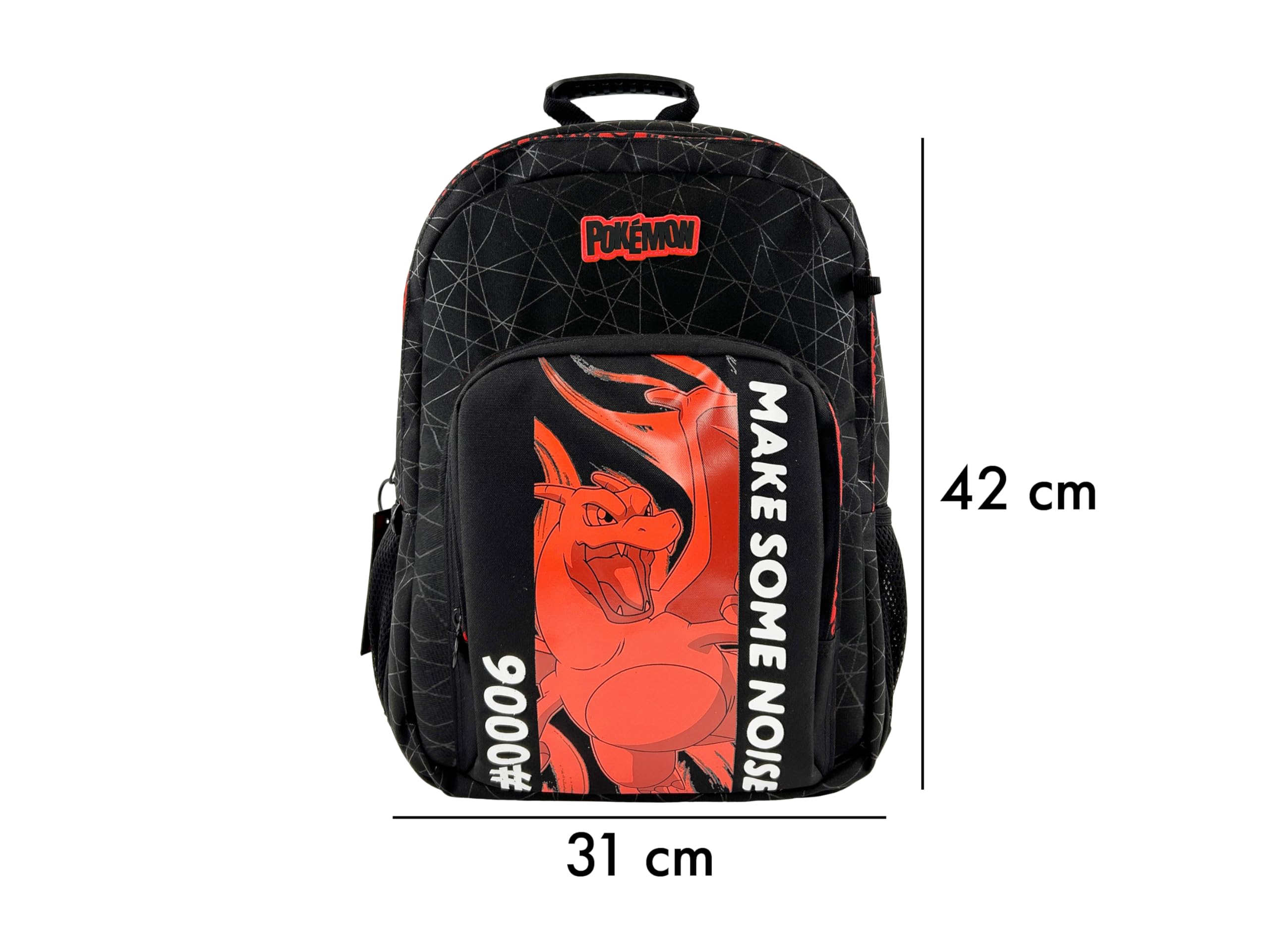 CYPBRANDS, zaino unisex bambini, nero, medio