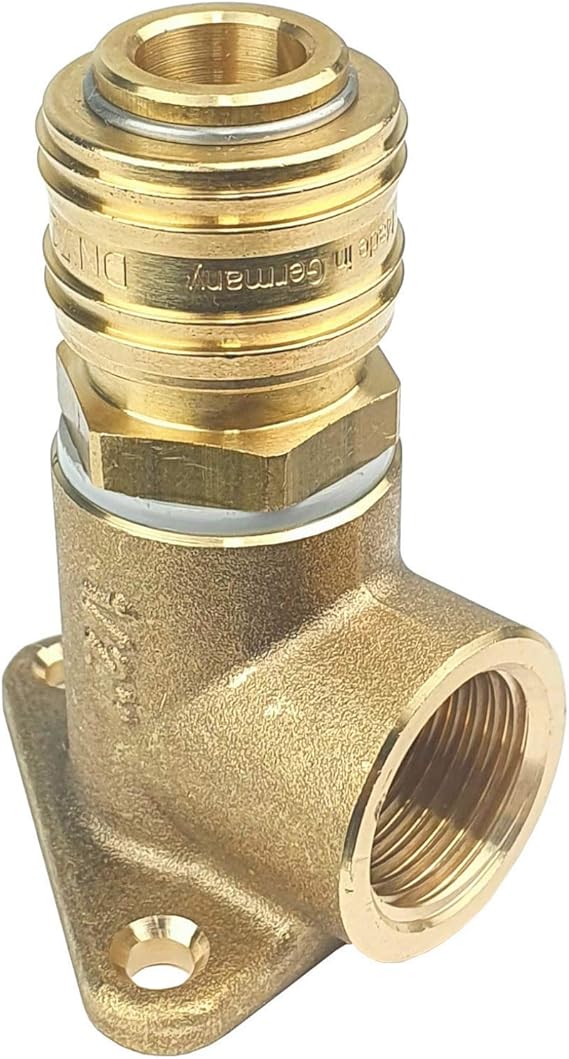 Compressed Air Distributor Wall Socket Compressed Air Switch Brass with