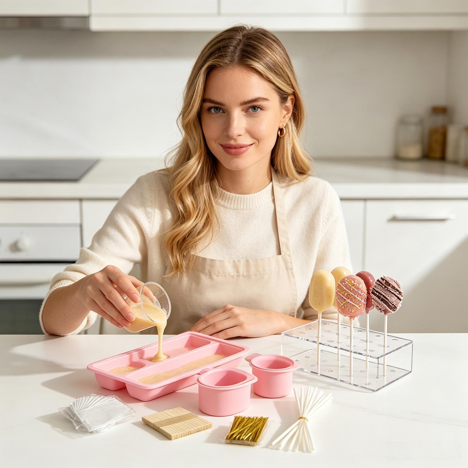 Cake Pop Form Werkzeug-Set Mit Doppeltablett