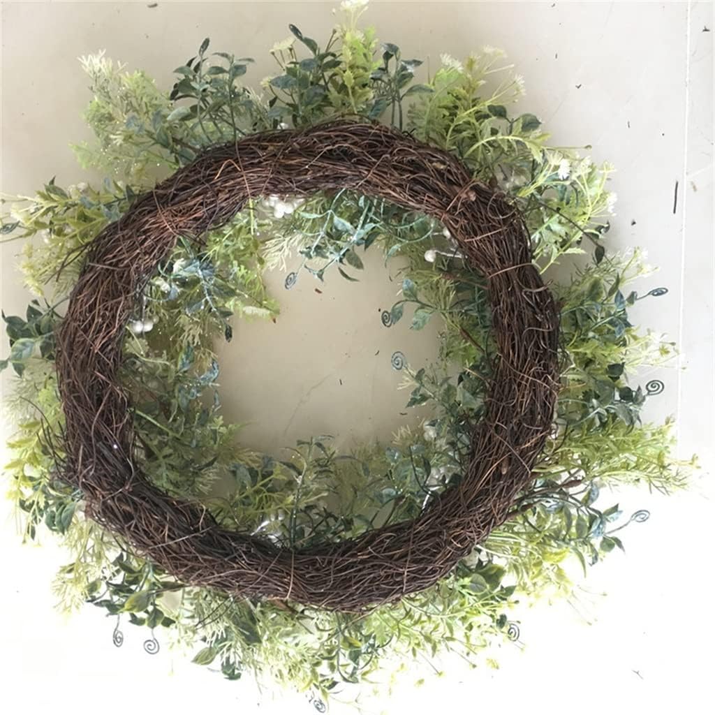 Christmas Wreath Ginkgo Wreath American Door Decoration Simulation Wreath