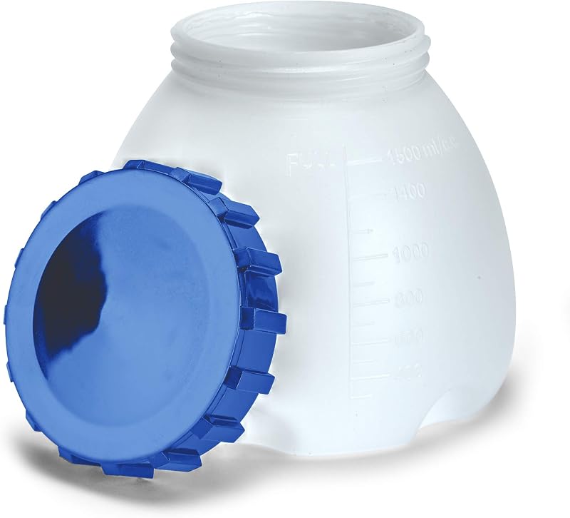HomeRight Super Finish Max Replacement Paint Container and Lid | Replacement container and lid fit compatible HomeRight Super Finish Max paint sprayers.
