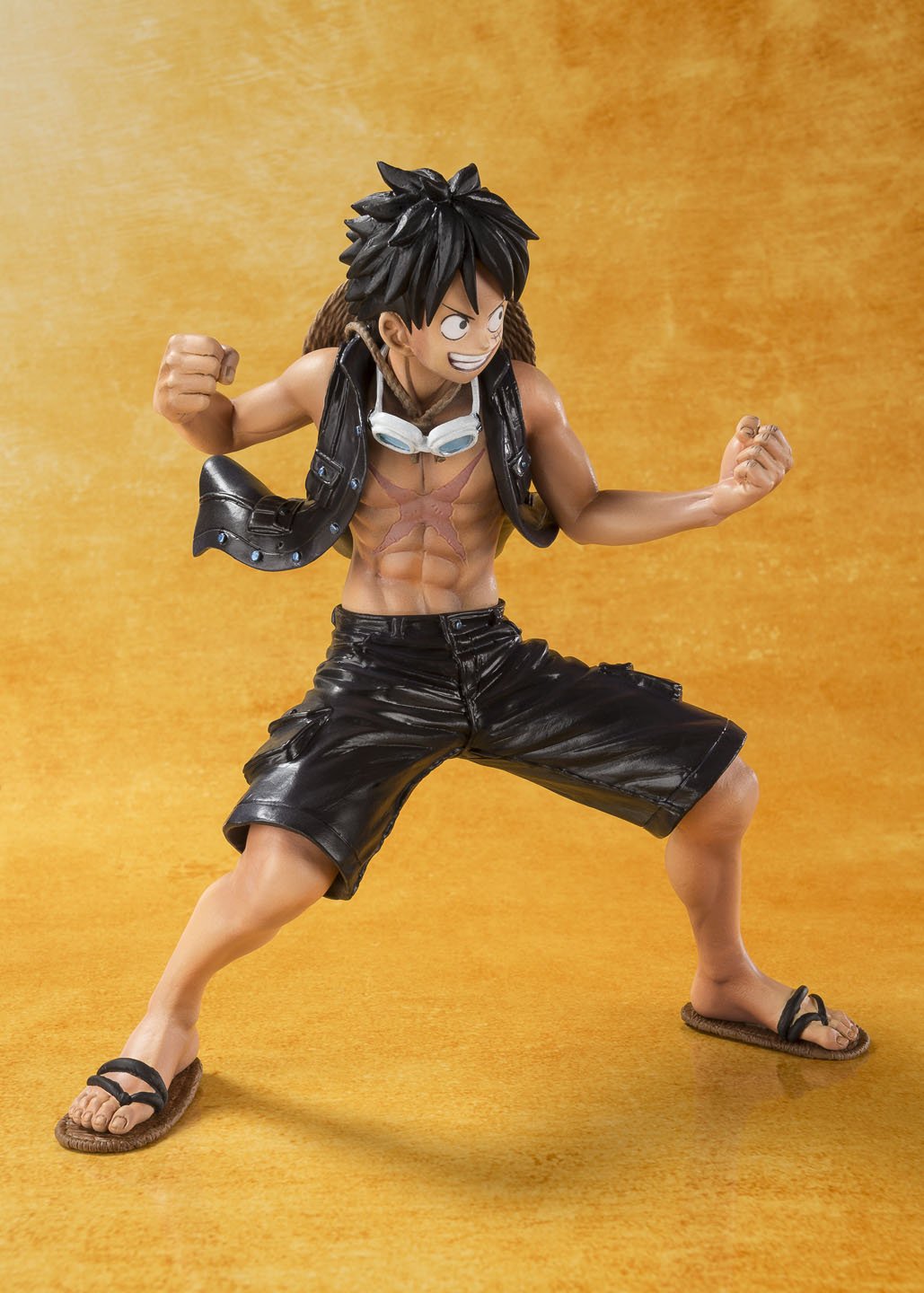 Sconosciuto Figure 'one piece zero': monkey d. Luffy – pellicola gold, multicolore