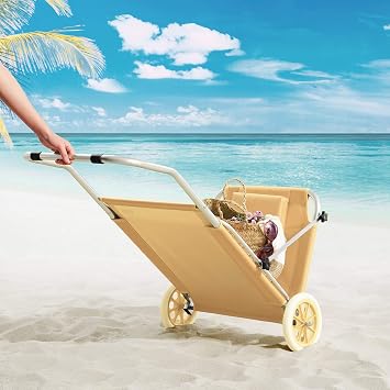 Deuba Crete Aluminium Folding Beach Lounger Sun Lounger