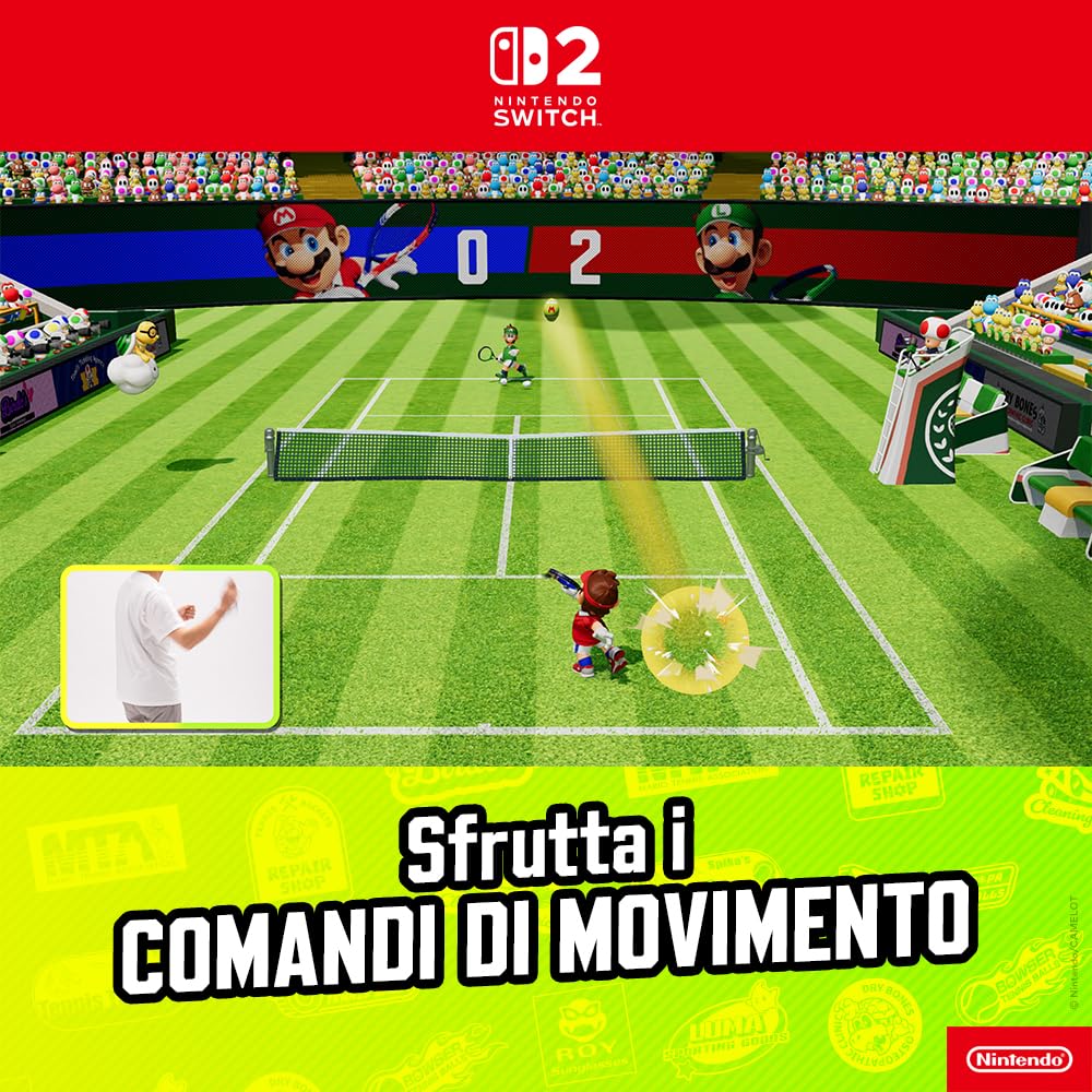 Mario Tennis Fever - Nintendo Switch 2 - Ed. Italiana - Versione su scheda - 5