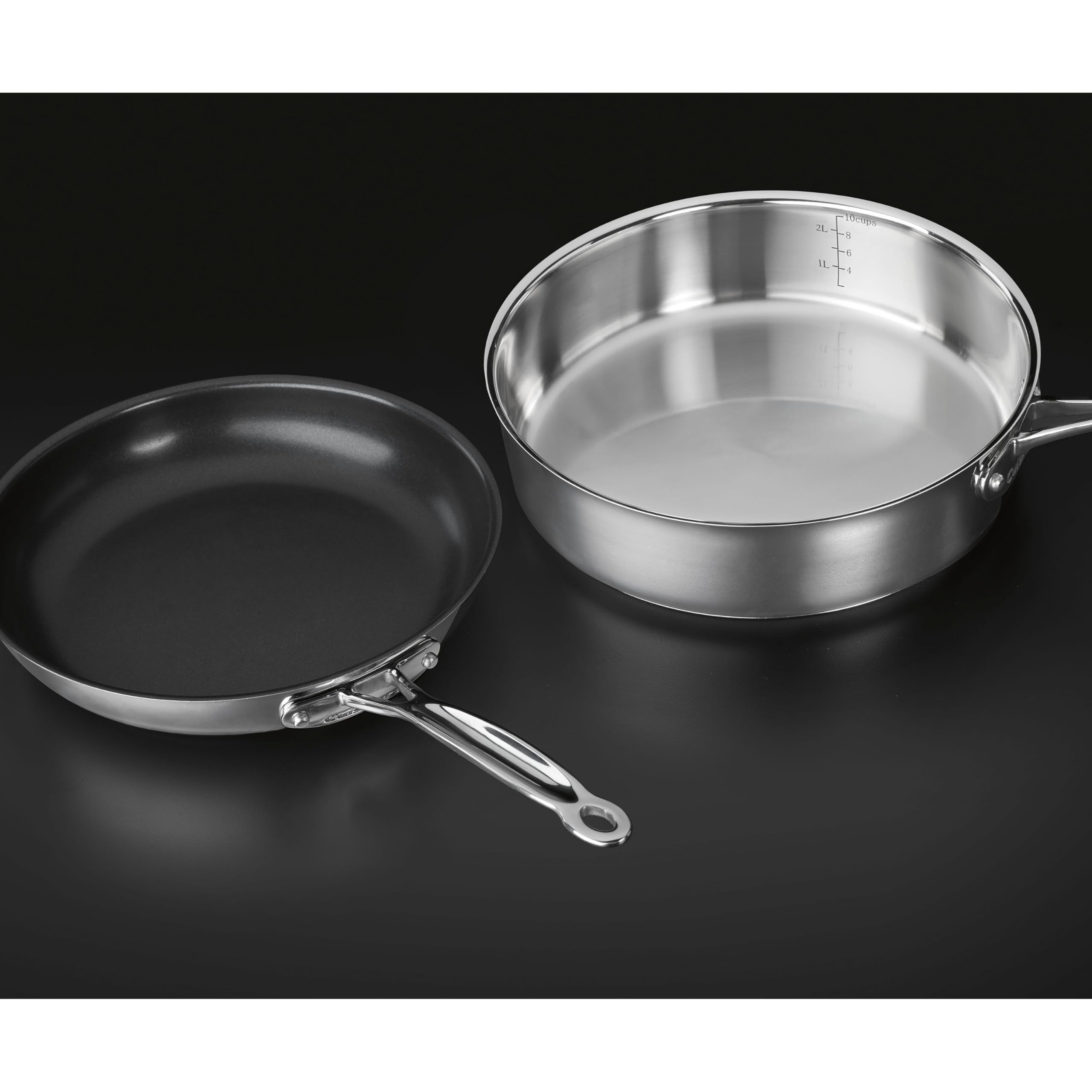 Cuisinart Chef's Classic Stainless Cookware 13-Piece Set, 77-13 view 2