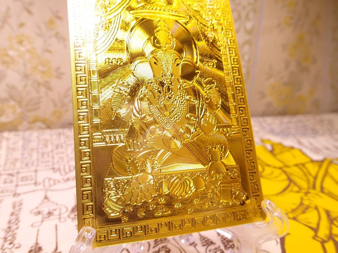 Amazon.co.jp: 金運の神 願いを叶えるお守り ガネーシャ神