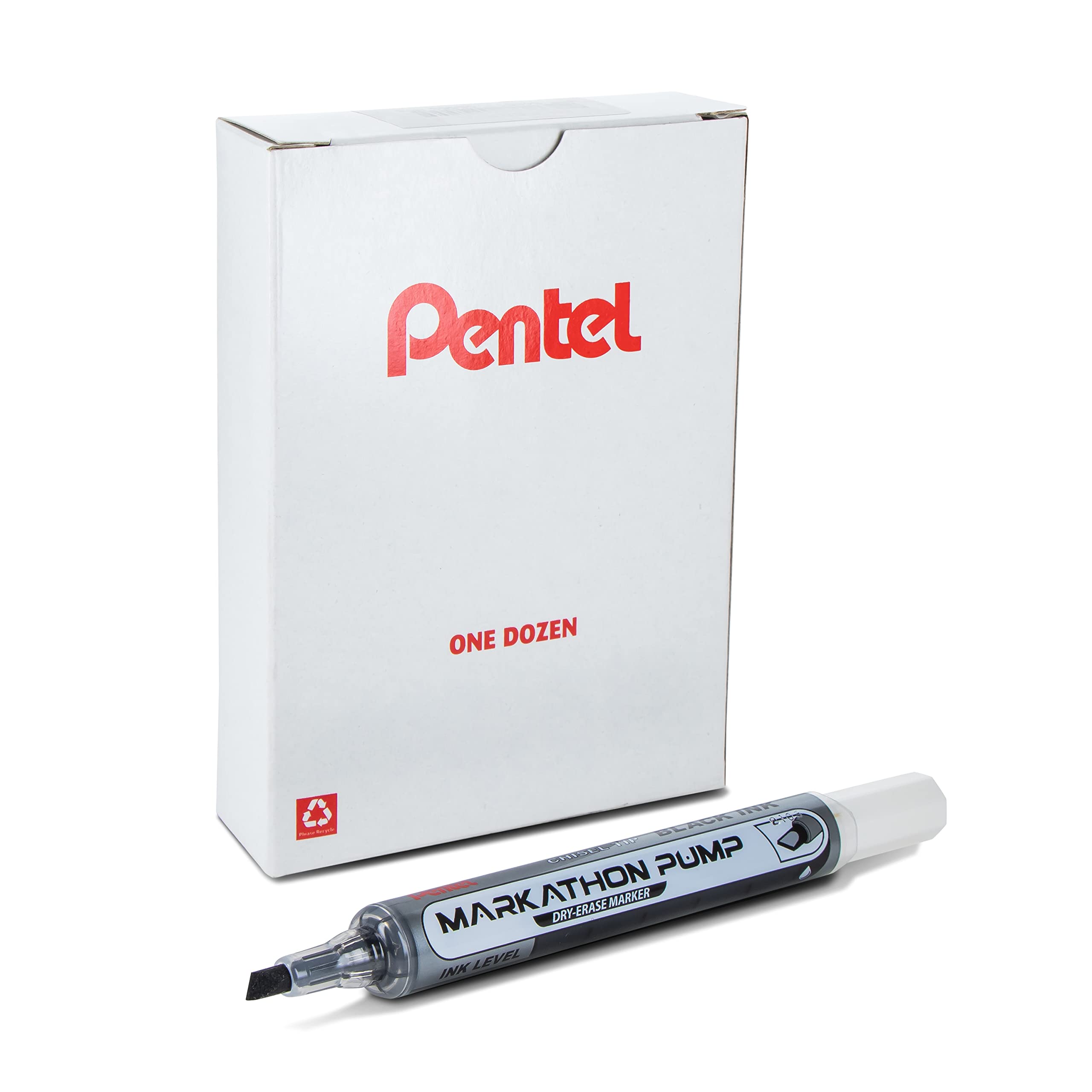 Amazon.com: Pentel Markathon Pump Dry Erase Marker, Chisel Tip