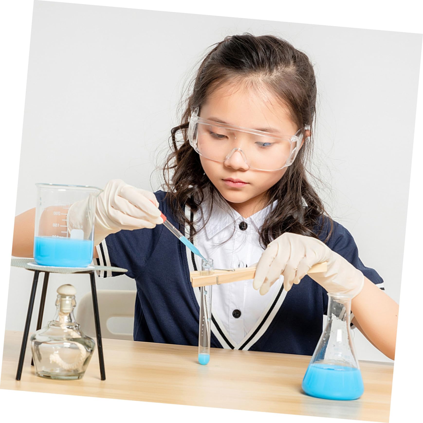 5pièces Béchers Verre Transparents Gradués Outils De Mesure Pour Tasses Doseuses Pour