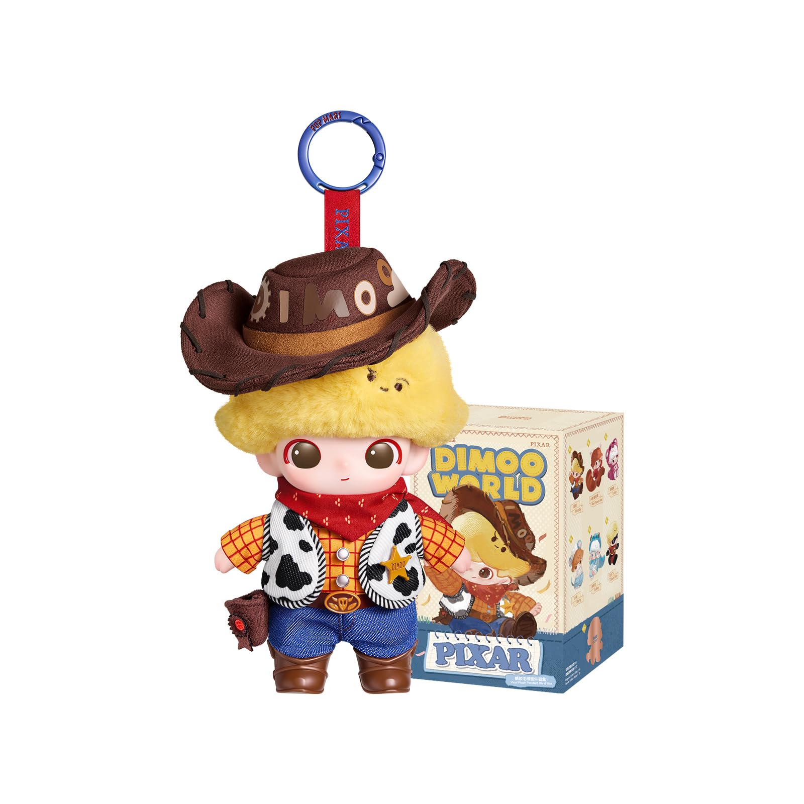 DIMOO PIXAR ぬいぐるみペンダント ウッディ インクレディブル 未開封 Amazon.co.jp: 【POP MART 公式ストア】DIMOO WORLD × PIXAR シリーズ